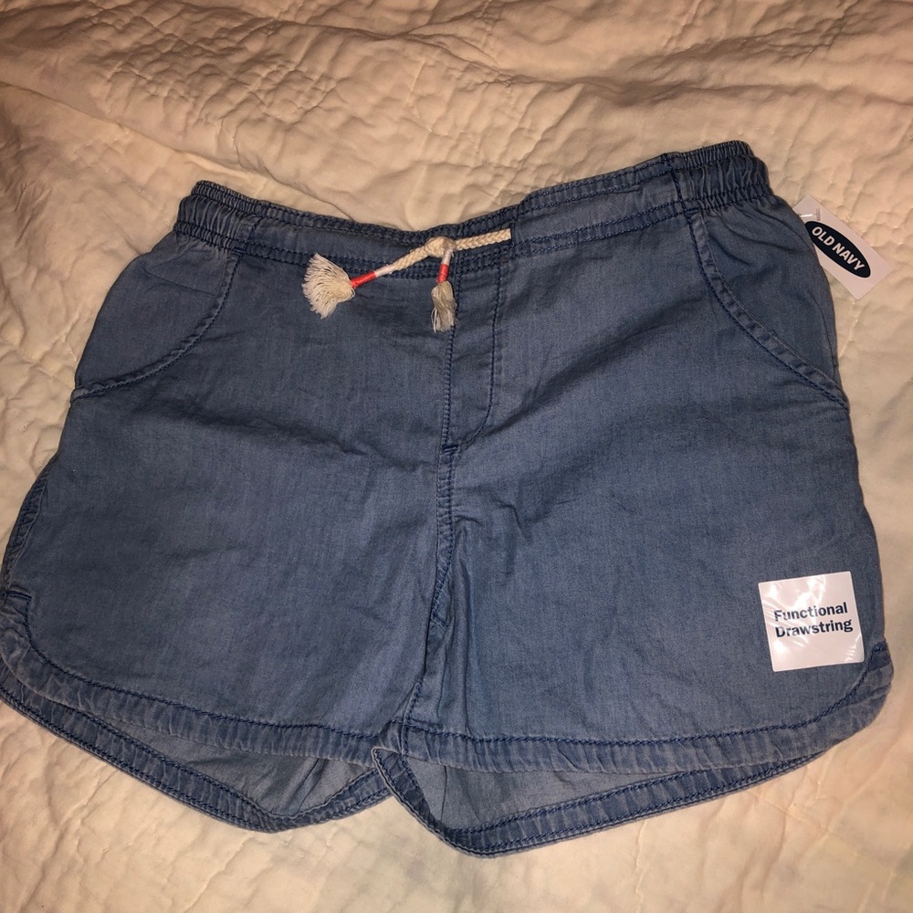 Old Navy Kid’s Chambray Shorts Size XL (12)